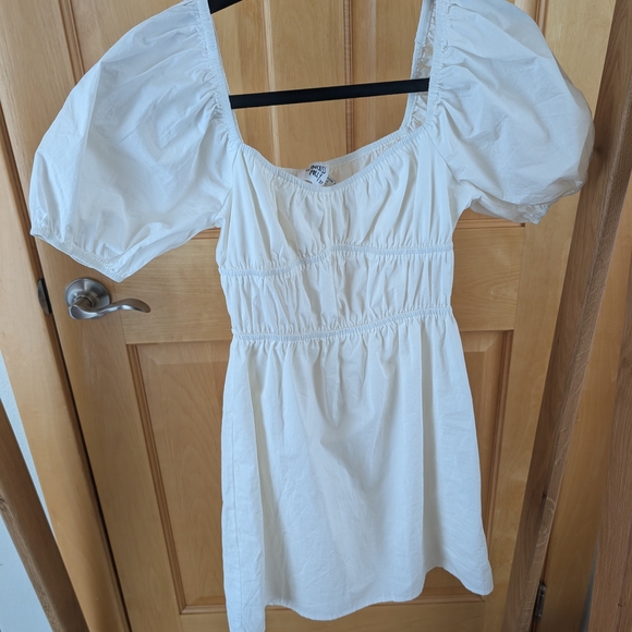 Princess Polly Ivory Gathered Dress - Picture 3 of 11